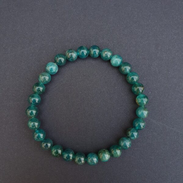 Pulseira bolinha de apatita 6.5 mm