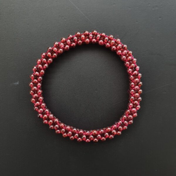 Pulseira bolinha de granada 3.5 mm