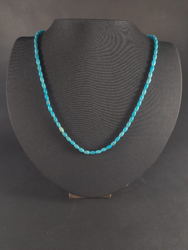 Colar de Turquesa oval