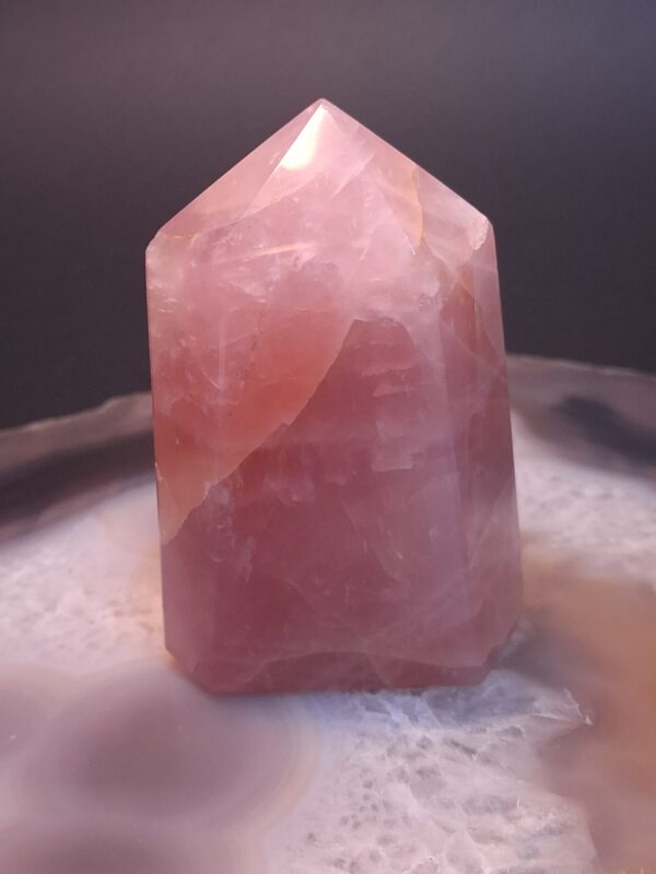 Gerador de Quartzo rosa 9 cm