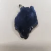 Pingente azeviche natural chapa larga com formato orgânico.