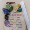 Kit Boas Energias com pedras naturais selecionadas para equilíbrio, bem-estar e harmonização.